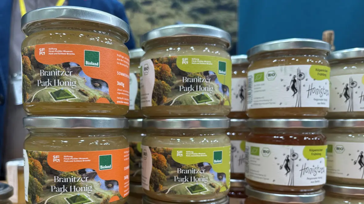 Branitzer Parkhonig auf der Grünen Woche 2026