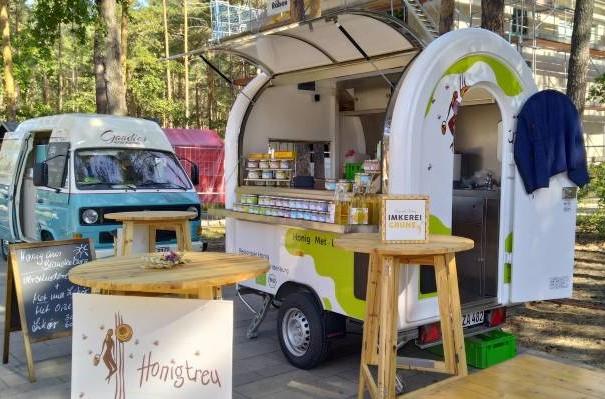 Honigtreu Verkaufsstand